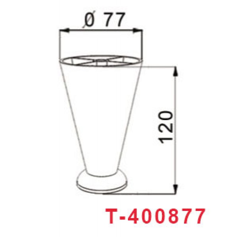 Опора для мягкой мебели T-400219-T-400223; T-402025-T-402029; T-400877