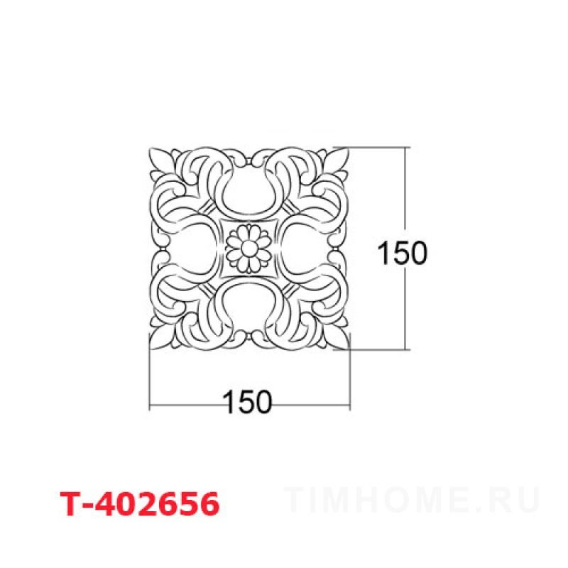 Декор для мягкой мебели T-402656-T-402657