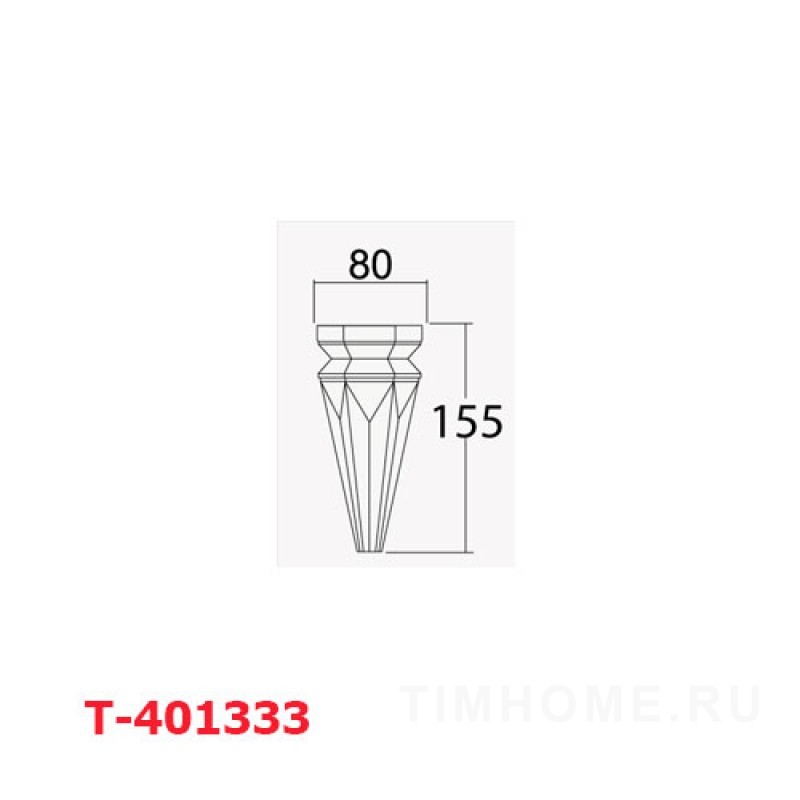 Декоративная опора для мягкой мебели T-401311-T-401343