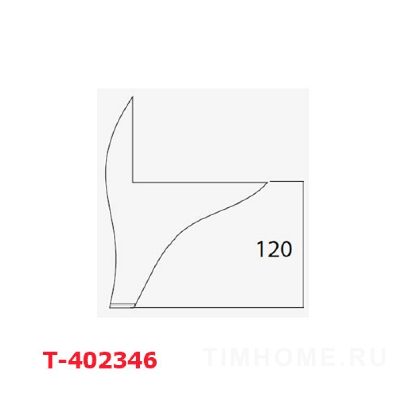 Декоративная опора для мягкой мебели T-400929-T-400932; T-402345-T-402347
