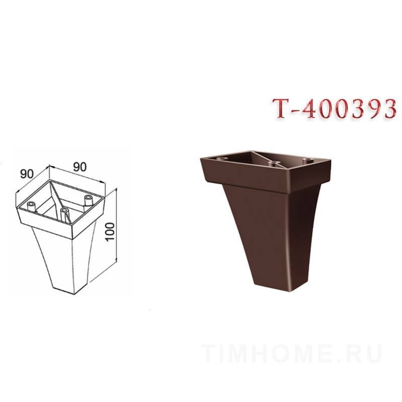 Опора для мягкой мебели T-400387-T-400402; T-401983-T-401990