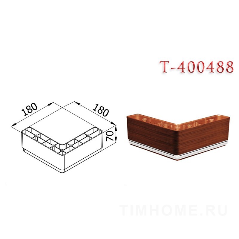Опора для мягкой мебели T-400471-T-400490